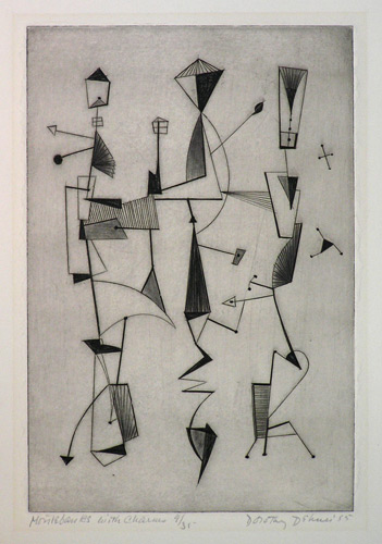 Monteblanks with Charms, 1955 — print