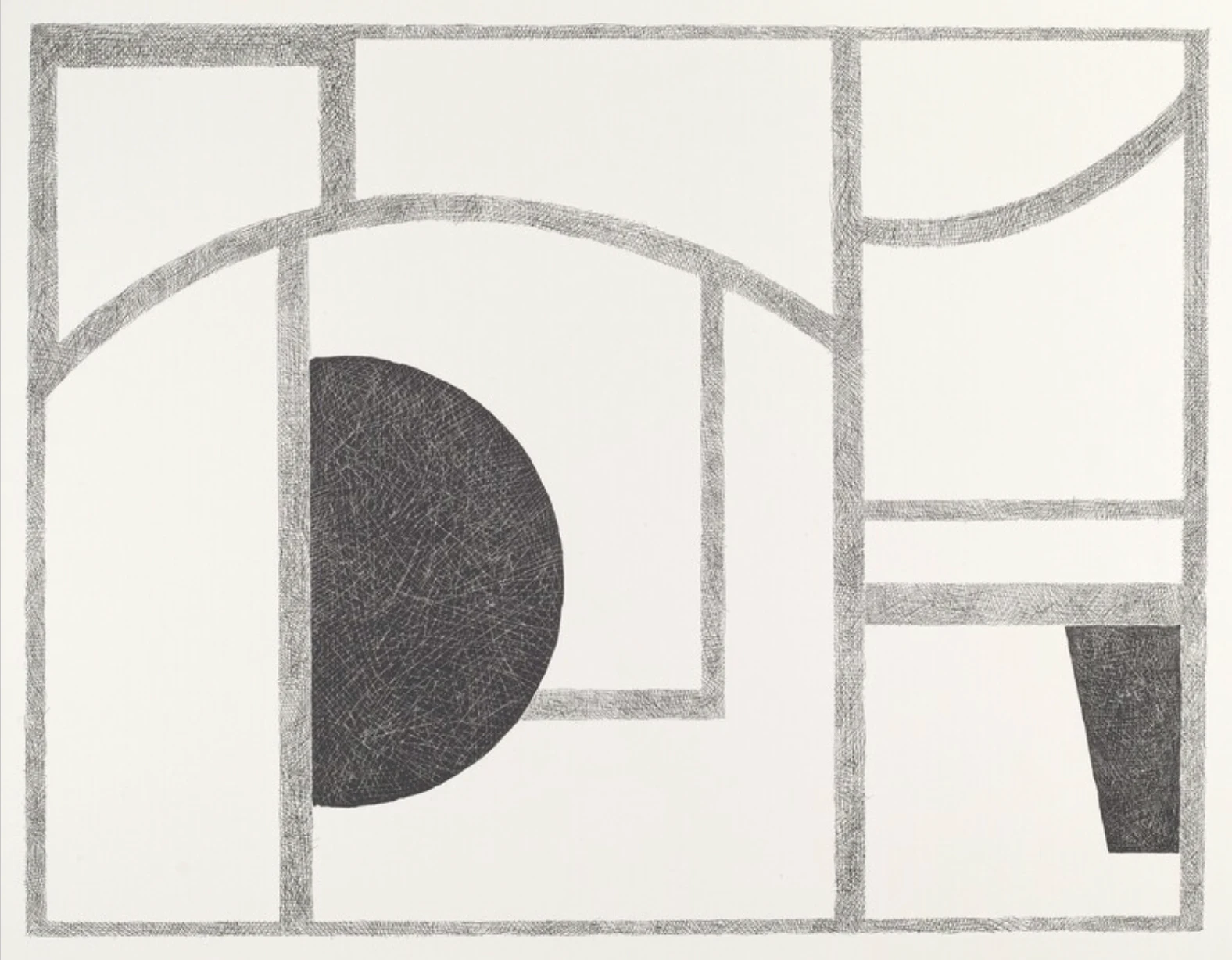 Lunar Series 3, 1970–71 — lithograph